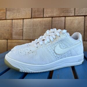 RARE Nike Samples Air Force 1 Flyknit Low V02 817419-100 2016 Women’s Size 7.5